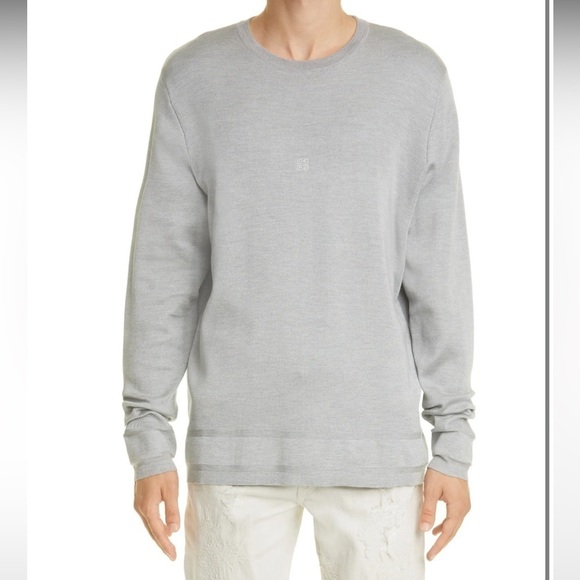 Givenchy Other - Mens Givenchy Grey Crewneck Sweater sz XL